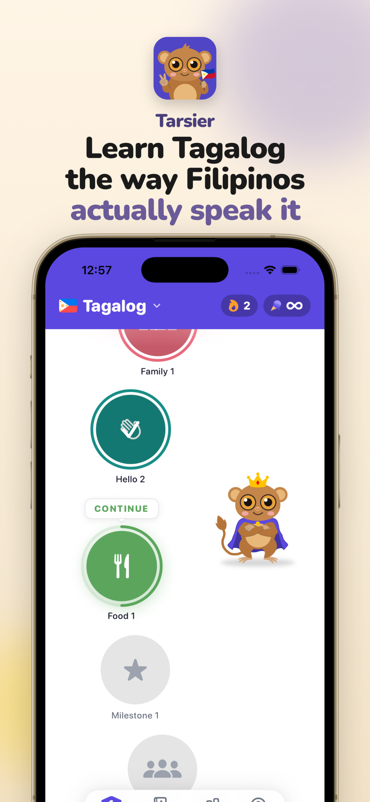 Tarsier app screenshot 1